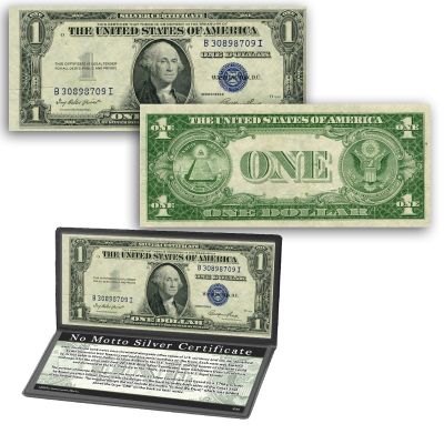 No Motto Silver Certificate 1