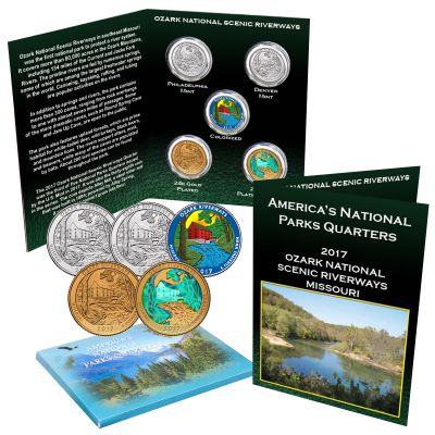 America the Beautiful® National Parks 5 Piece Quarter Missouri 1