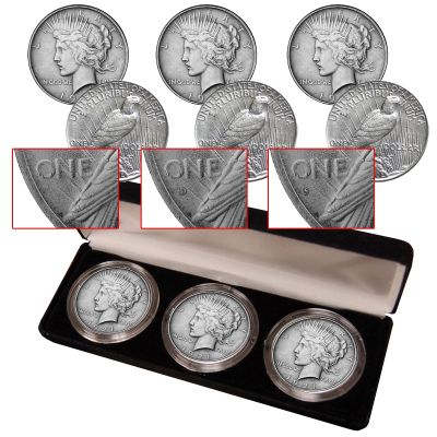 Peace Silver Dollar Mint Mark Collection 1