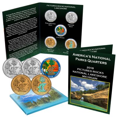 America the Beautiful® National Parks 5 Piece Quarter Michigan 1