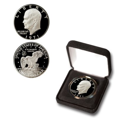 40% Silver Ike Dollar - Proof Condition 1