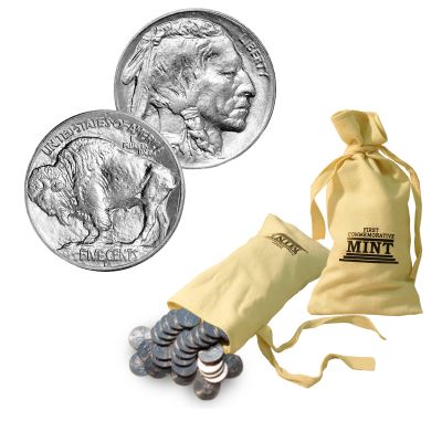 Quarter Pound of Buffalo Nickels 1