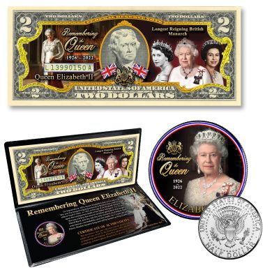 Celebrating Queen Elizabeth II Coin & Currency Collection 1