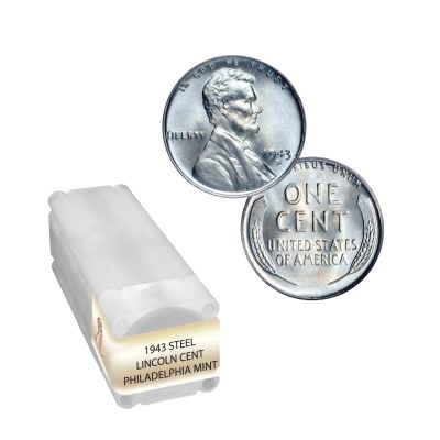 Roll of 1943 Steel Cents 1
