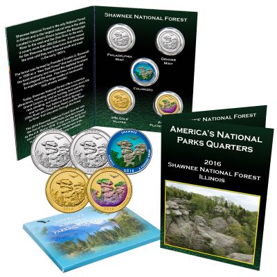 America the Beautiful® National Parks 5 Piece Quarter Illinois 1
