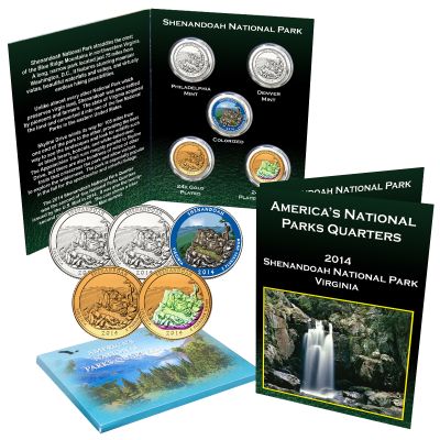 America the Beautiful® National Parks 5 Piece Quarter Virginia 1