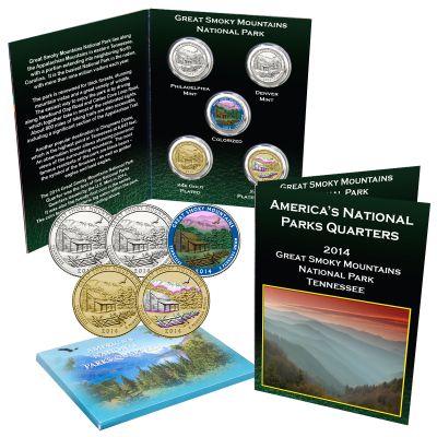 America the Beautiful® National Parks 5 Piece Quarter Tennessee 1