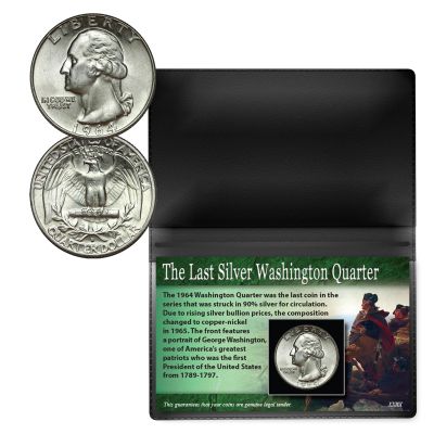 The Last Silver Washington Quarter 1