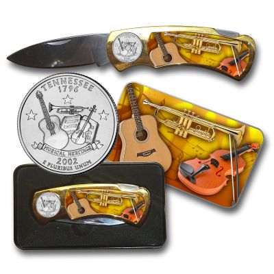 Pocket Knife - Music ♫ ♪ 2002 Tennessee State Quarter 1