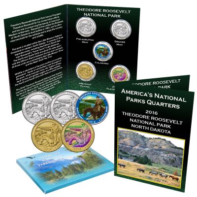 America the Beautiful® National Parks 5 Piece Quarter N.D. 1