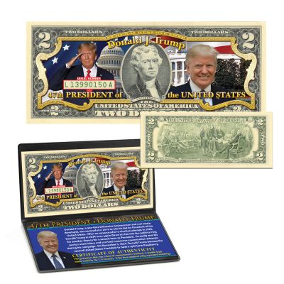 Donald Trump 47th President Currency Collection 1