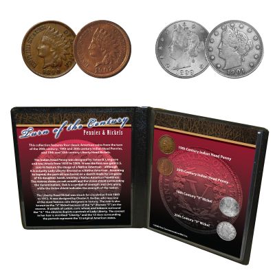 Turn of the Century Pennies and Nickels 1