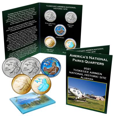 AMERICA THE BEAUTIFUL® NATIONAL PARKS 5 PC QUARTER SET - Alabama 1