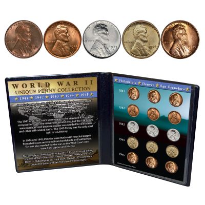 WWII Unique Penny Collection 1