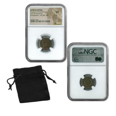 Roman Empire Coin Emperor Constantine I (Constantine the Great) Graded VF - NGC 1