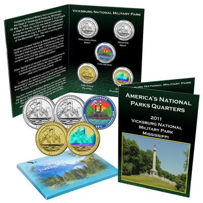 America the Beautiful® National Parks 5 Piece Quarter Mississippi 1