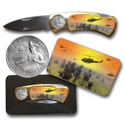 Vietnam War 1976 Quarter Pocket Knife 1