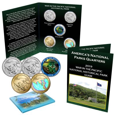 America the Beautiful® National Parks 5 Piece Quarter Set - Guam 1