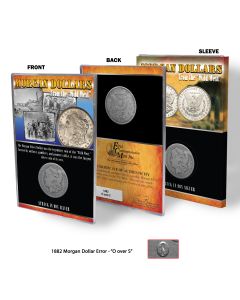 1882 O-over-S Mint 90% Silver Morgan Silver Dollar