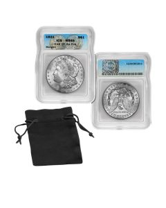  1921 Morgan Silver Dollar MS65 ICG "End Of An Era"