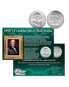 1950’s Franklin Silver Half Dollar