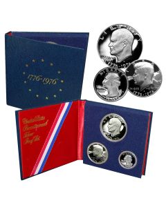 1976 3 Piece Silver Proof Set