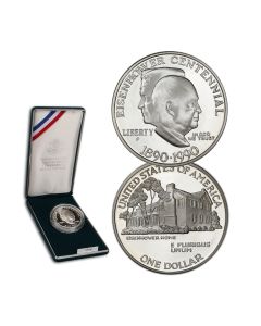 1990 Eisenhower Centennial Commemorative Silver Dollar- Proof