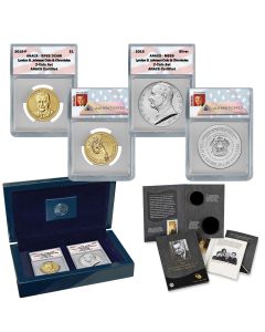 2015 Coin & Chronicles Set - Lyndon B. Johnson ANACS 69