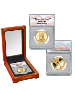 Gerald R. Ford Presidential Dollar PR70