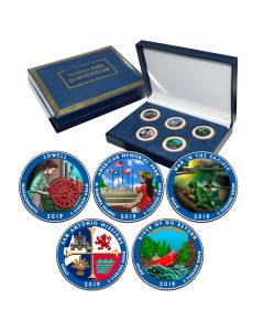 2019 AMERICA THE BEAUTIFUL® NATIONAL PARKS SET - COLORIZED