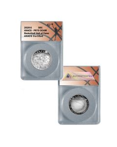 2020 Basketball HOF Clad Half Dollar Coin PR70