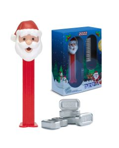 PEZ® Santa Silver Wafers & Dispenser Gift Set
