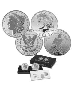 Morgan and Peace Dollar 2023 Two-Coin Reverse Proof Set OGP