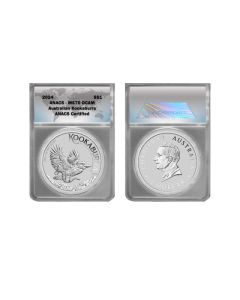 2024 MS70 Australian Kookaburra Silver Dollar