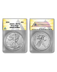 2024 MS70 ANACS Silver Eagle 