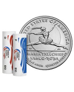 2023 Maria Tallchief AMERICAN WOMEN QUARTERS P&D ROLLS