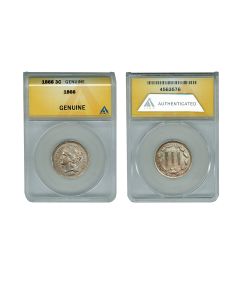 Three Cent Nickel ANACS Certified