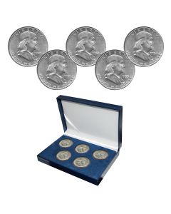 Complete S Mint Franklin Half Dollars