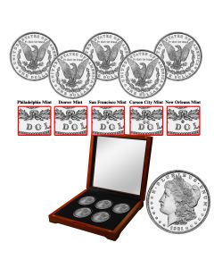 Morgan Silver Dollar Mint Mark Collection