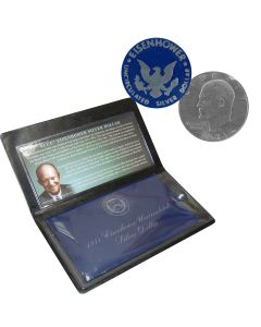 "Blue" Eisenhower Dollar