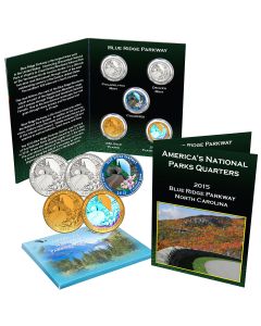 America the Beautiful® National Parks 5 Piece Quarter No. Carolina