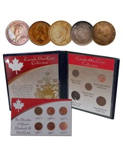 Canada Royal Monarchs One Cent Collection