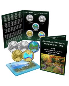 America the Beautiful® National Parks 5 Piece Quarter Oklahoma