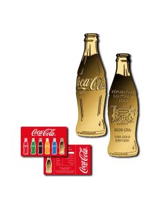 Coca Cola Bottle 1/1000 Ounce Gold Coin