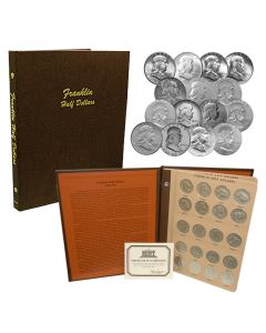 Complete Franklin Silver Half Dollar Collection