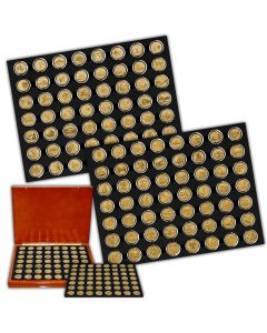 COMPLETE STATE AND PARKS QUARTERS - 24K Gold Plated