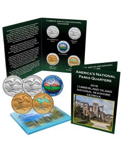 America the Beautiful® National Parks 5 Piece Quarter Georgia