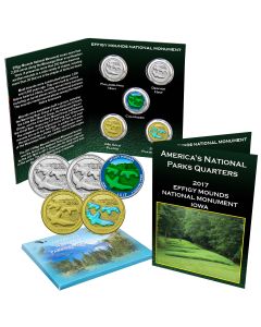 America the Beautiful® National Parks 5 Piece Quarter Iowa