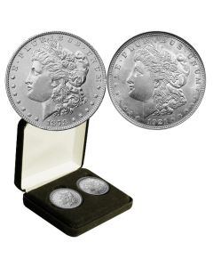 First & Last Morgan Silver Dollars