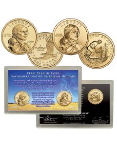 First Year of Issue Sacagawea/Native American Dollars